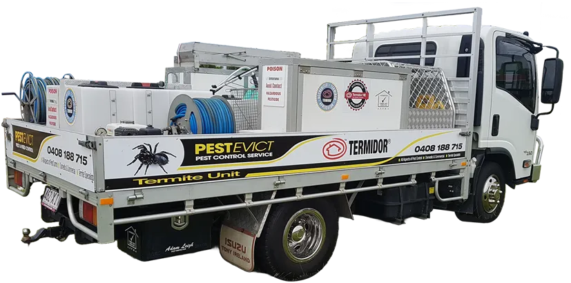 PEST EVICT Pest Control Service Truck